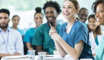 Medical assistants in a hospital